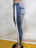 Distressed Tassel Jeans Holes Denim Casual - Easy Pickins Store