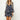 Dress Floral Leaf Printed Lantern Sleeve Empire - Easy Pickins Store