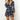 Dress Floral Leaf Printed Lantern Sleeve Empire - Easy Pickins Store
