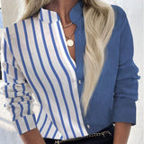 Elegant Adjustable Sleeve Button Blouse - Easy Pickins Store