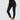 Elegant Paper-bag Waist Belted Detail Solid High Waist Skinny Frill Trim Elastic Waist Pants - Easy Pickins Store