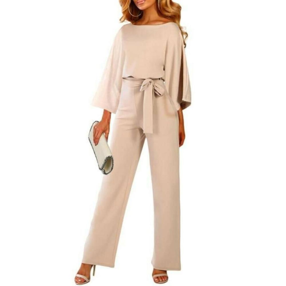 Elegant Stretch Long Sleeve Jumpsuit - Easy Pickins Store