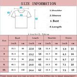 Eye Lashes Red Lips Print Short Sleeve O Neck T-Shirt - Easy Pickins Store