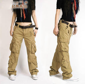 Fashion Hip Hop Loose Pants Jeans Baggy Cargo - Easy Pickins Store