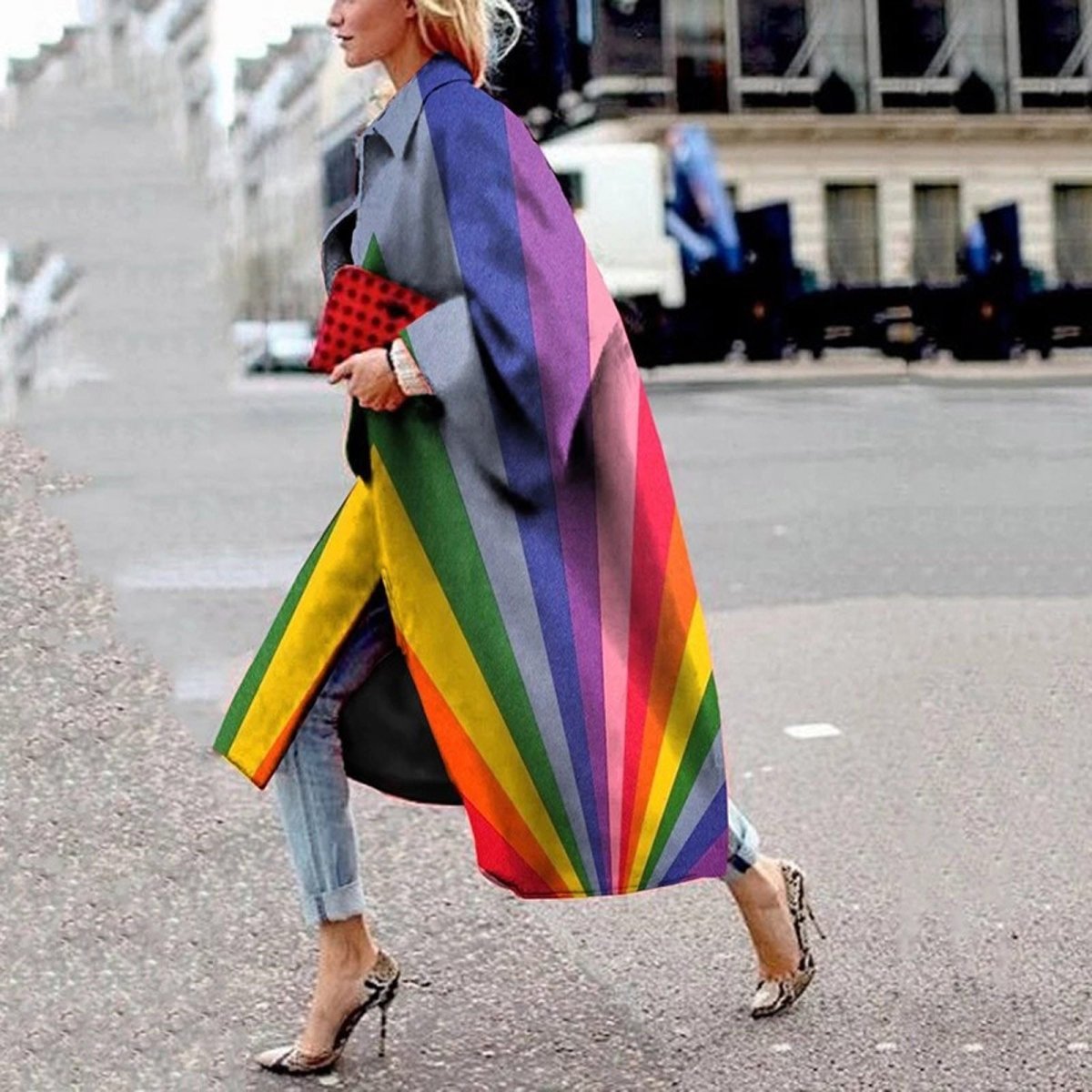 Fashion Retro Long Outerwear - Easy Pickins Store