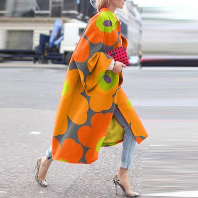 Fashion Retro Long Outerwear - Easy Pickins Store