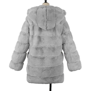 Faux Fur Plush Teddy Coat - Easy Pickins Store