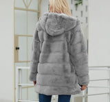 Faux Fur Plush Teddy Coat - Easy Pickins Store