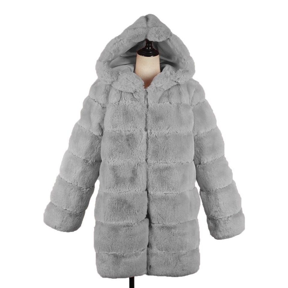 Faux Fur Plush Teddy Coat - Easy Pickins Store