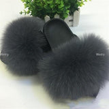 Faux Fur Slippers - Easy Pickins Store