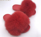 Faux Fur Slippers - Easy Pickins Store