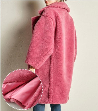 Faux Fur Teddy Coat Outwear Shaggy - Easy Pickins Store