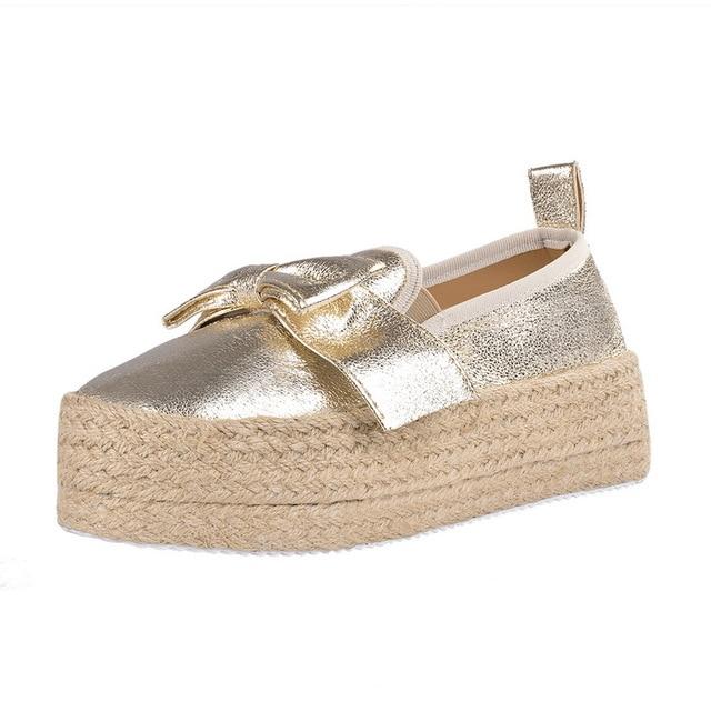 Faux Suede Espadrilles Loafers - Easy Pickins Store