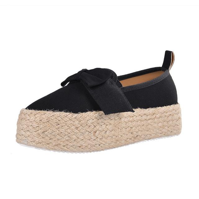 Faux Suede Espadrilles Loafers - Easy Pickins Store