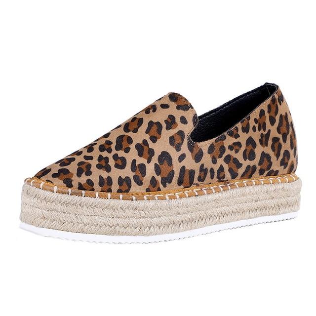 Faux Suede Espadrilles Loafers - Easy Pickins Store