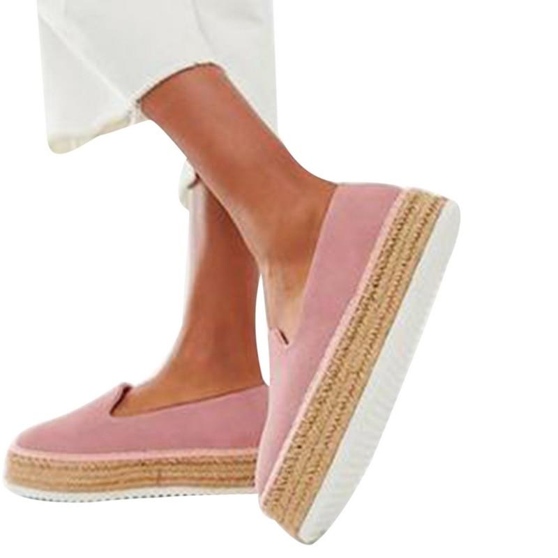 Faux Suede Espadrilles Loafers - Easy Pickins Store