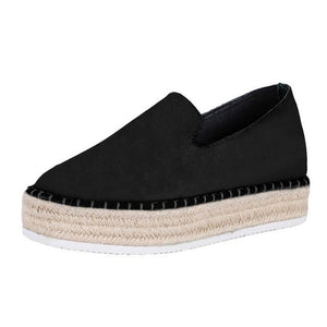 Faux Suede Espadrilles Loafers - Easy Pickins Store