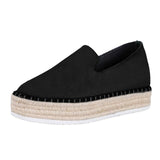 Faux Suede Espadrilles Loafers - Easy Pickins Store