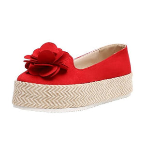 Faux Suede Espadrilles Loafers - Easy Pickins Store