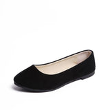 Faux Suede Loafers Fur Flats - Easy Pickins Store