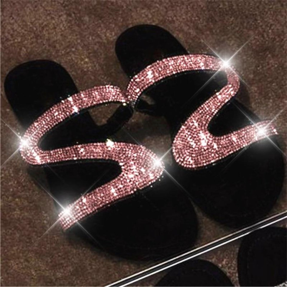 Flat Sole Slippers Flip-Flops Plus Size Low Heels Soft Jelly - Easy Pickins Store