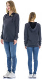 Fleece Sweatshirt Hoodie Kangaroo Pocket - Easy Pickins Store