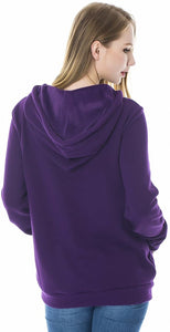 Fleece Sweatshirt Hoodie Kangaroo Pocket - Easy Pickins Store