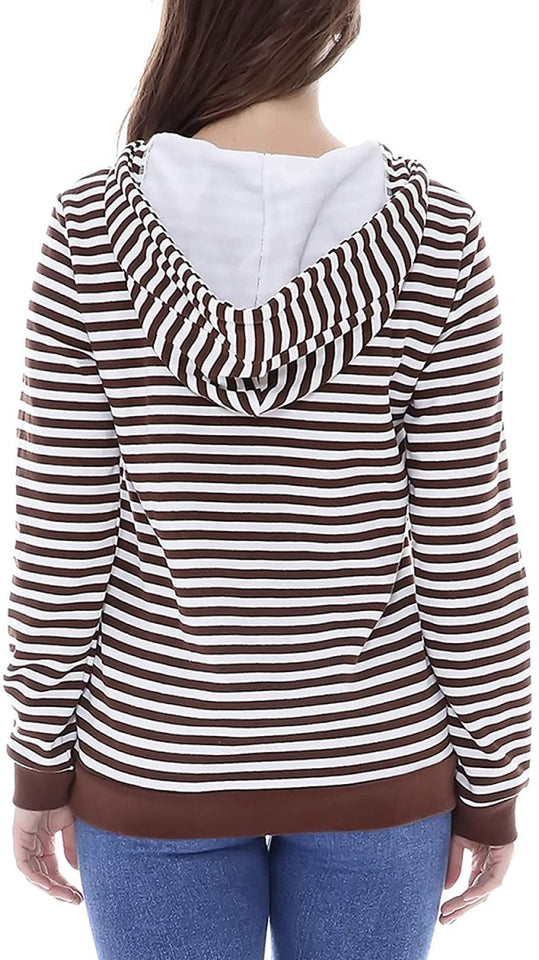 Fleece Sweatshirt Hoodie Kangaroo Pocket - Easy Pickins Store