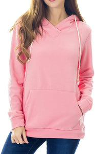 Fleece Sweatshirt Hoodie Kangaroo Pocket - Easy Pickins Store
