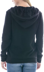 Fleece Sweatshirt Hoodie Kangaroo Pocket - Easy Pickins Store