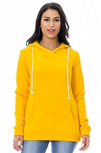 Fleece Sweatshirt Hoodie Kangaroo Pocket - Easy Pickins Store
