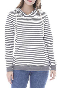 Fleece Sweatshirt Hoodie Kangaroo Pocket - Easy Pickins Store