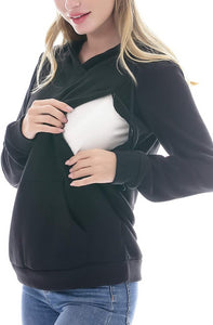 Fleece Sweatshirt Hoodie Kangaroo Pocket - Easy Pickins Store