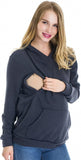 Fleece Sweatshirt Hoodie Kangaroo Pocket - Easy Pickins Store