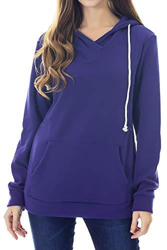 Fleece Sweatshirt Hoodie Kangaroo Pocket - Easy Pickins Store