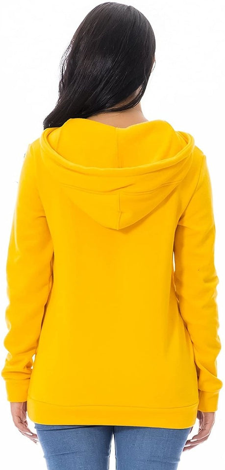 Fleece Sweatshirt Hoodie Kangaroo Pocket - Easy Pickins Store