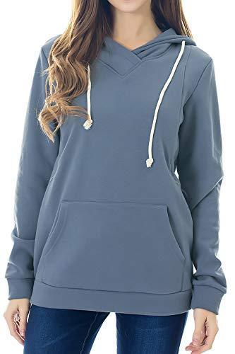 Fleece Sweatshirt Hoodie Kangaroo Pocket - Easy Pickins Store