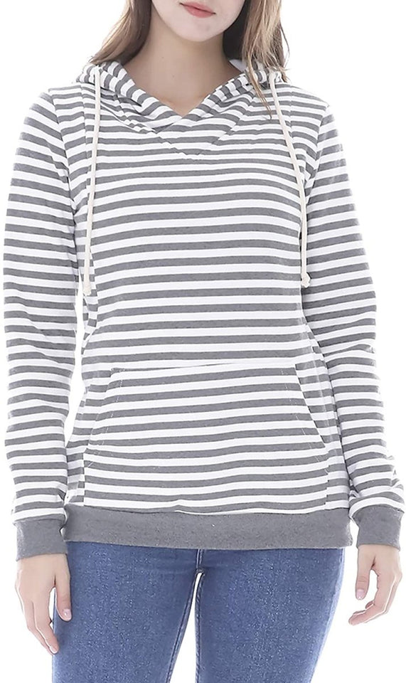 Fleece Sweatshirt Hoodie Kangaroo Pocket - Easy Pickins Store
