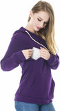 Fleece Sweatshirt Hoodie Kangaroo Pocket - Easy Pickins Store