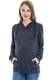 Fleece Sweatshirt Hoodie Kangaroo Pocket - Easy Pickins Store