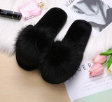Fur Slides Flip Flops Slippers - Easy Pickins Store