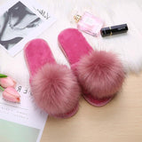 Fur Slides Flip Flops Slippers - Easy Pickins Store
