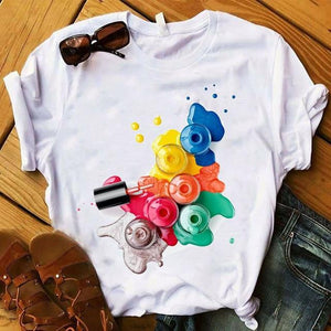 Graphic 3D Paint Color T shirt - Easy Pickins Store