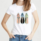 Graphic Print T Shirts Vogue Short Sleeves - Easy Pickins Store
