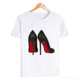 Graphic Print T Shirts Vogue Short Sleeves - Easy Pickins Store