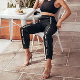Harem Full Length Loose Jogger Elastic Waist Black - Easy Pickins Store