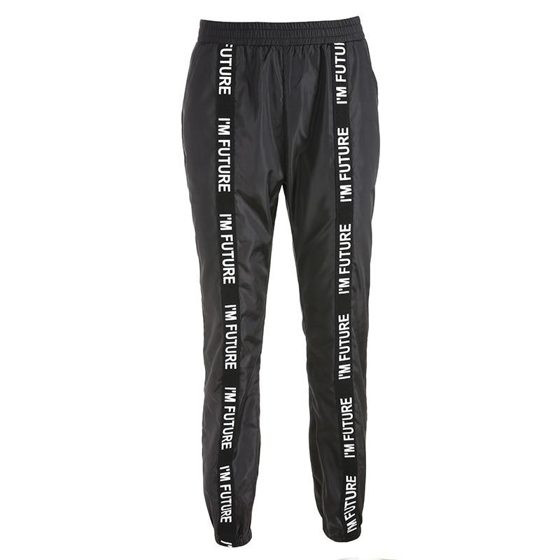 Harem Full Length Loose Jogger Elastic Waist Black - Easy Pickins Store