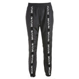 Harem Full Length Loose Jogger Elastic Waist Black - Easy Pickins Store