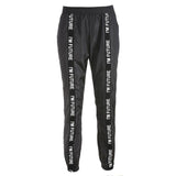 Harem Full Length Loose Jogger Elastic Waist Black - Easy Pickins Store