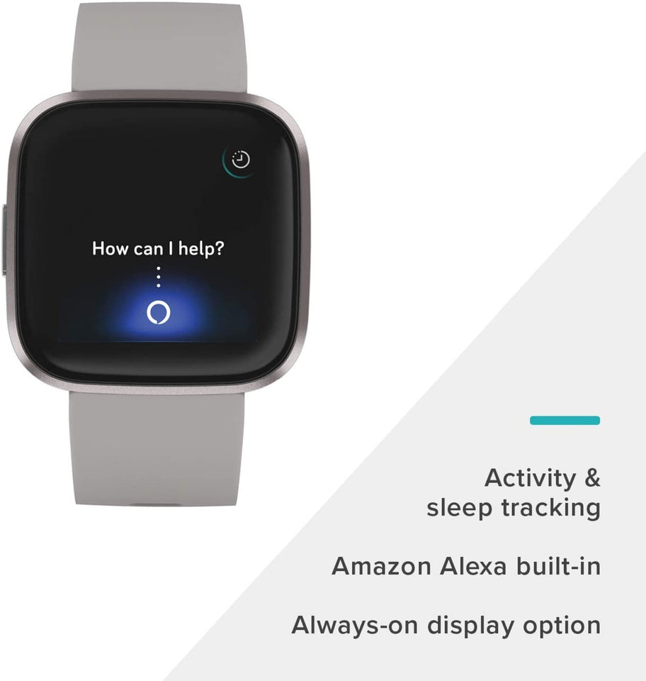 Health and Fitness Smartwatch with Heart Rate, Music, Alexa Built-In, Sleep and Swim Tracking - Easy Pickins Store